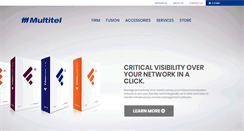 Desktop Screenshot of multitel.com